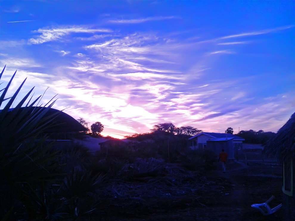 North Horr_purple sunrise