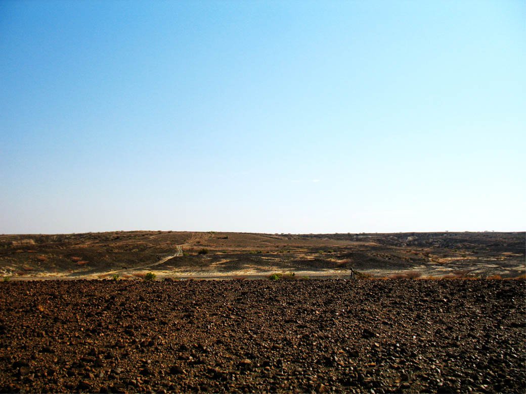 Elephant Fossil_Landscape in Sibiloi