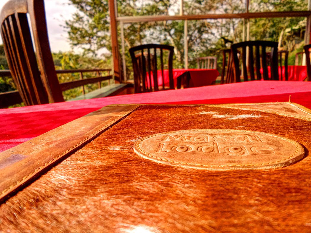 Masai Lodge_Menu