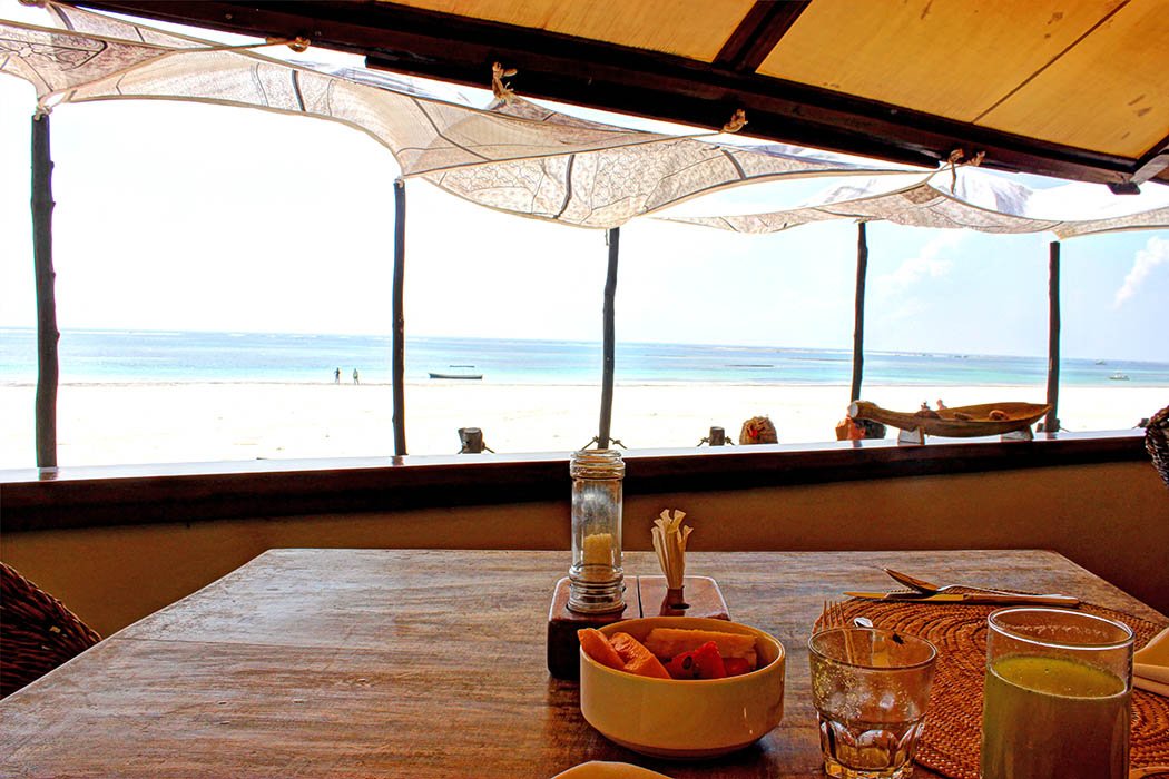Sands at Nomad restaurant_beach view