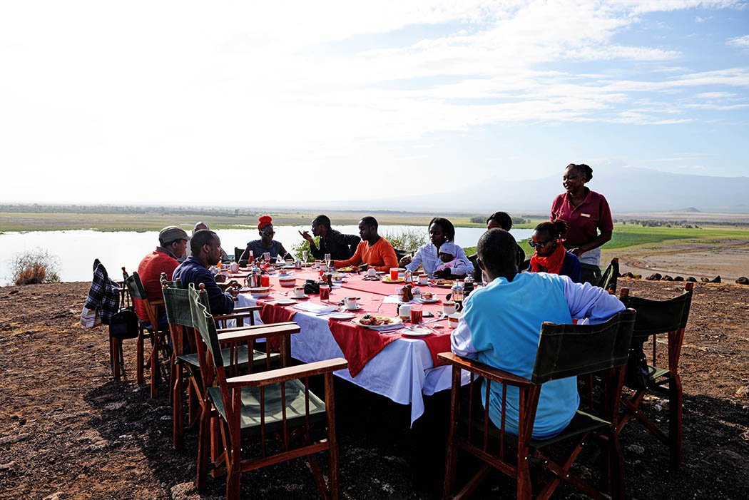 Amboseli Serena Safari Lodge_breakfast at observation hill1