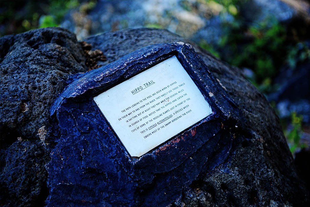 Tsavo West National Park_Mzima springs plaque