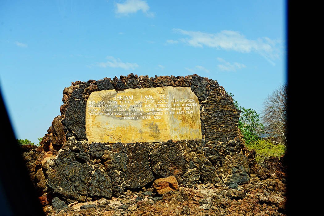 Tsavo West National Park_Shetani lava sign
