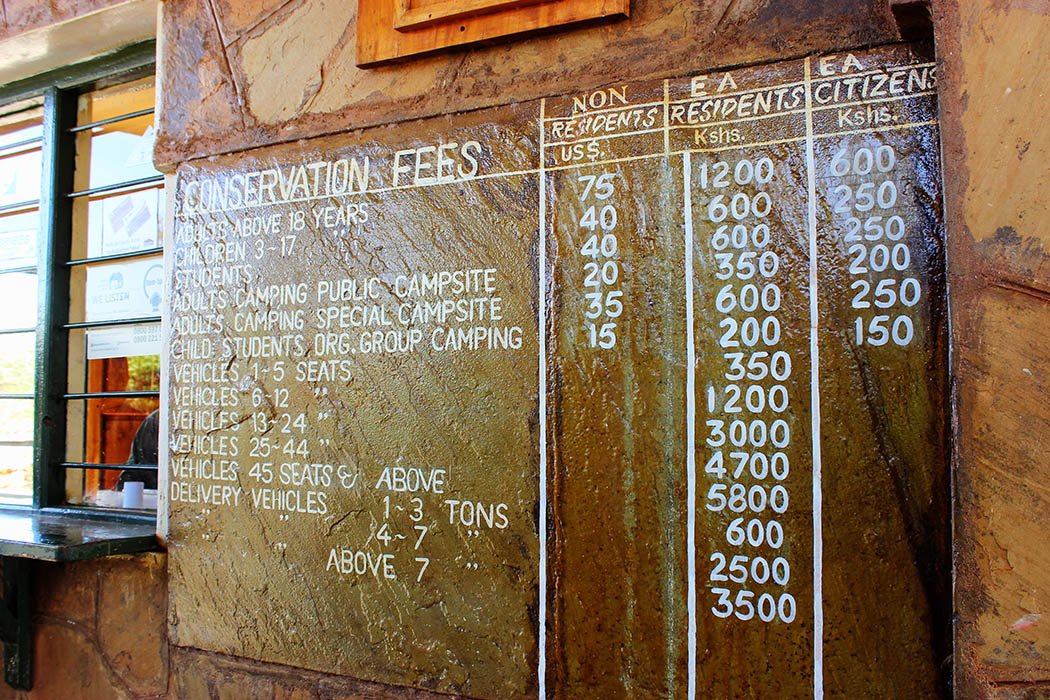 Tsavo West National park_Charges