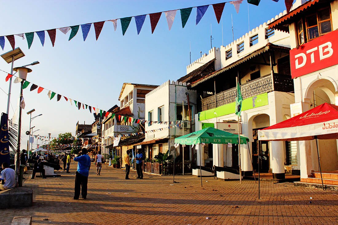 Sea front Lamu