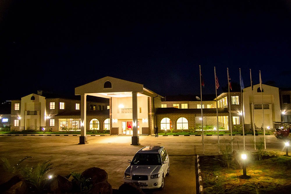 Panari Resort_reception at night